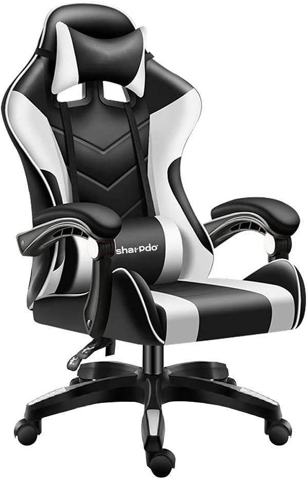 MOUSSEM GAMING CHAIR WHITE MOUSSEM GAMING CHAIR WHITE